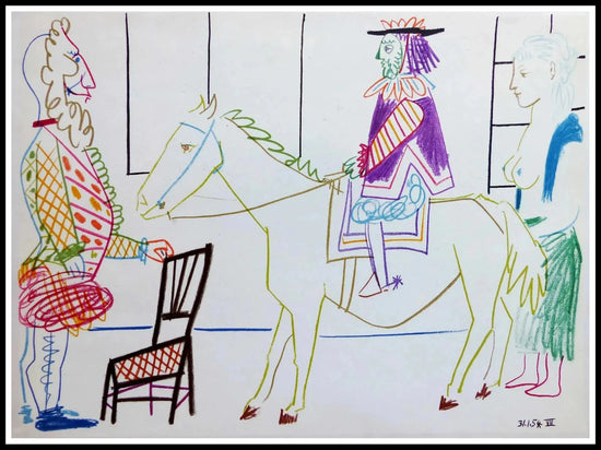 La Comédie Humaine VII, Pablo Picasso (1954)