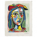Femme au ruban, Pablo Picasso, 1956