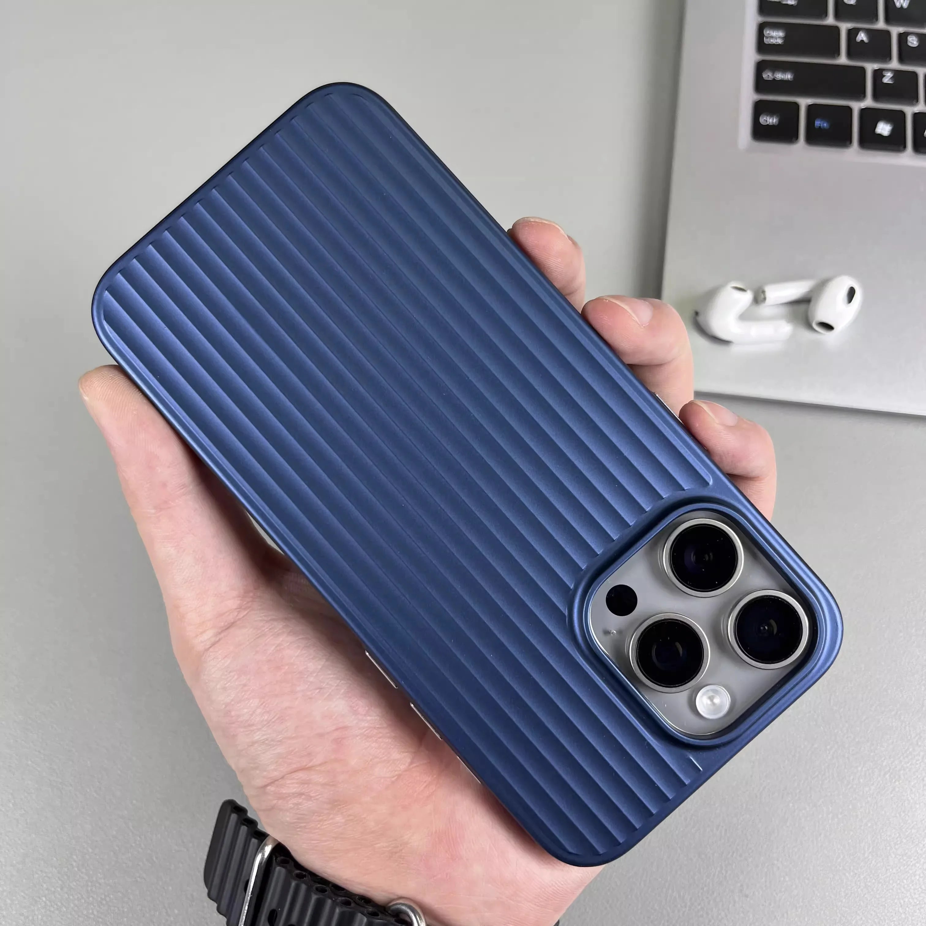 Natural Titanium Phone Case for iPhone