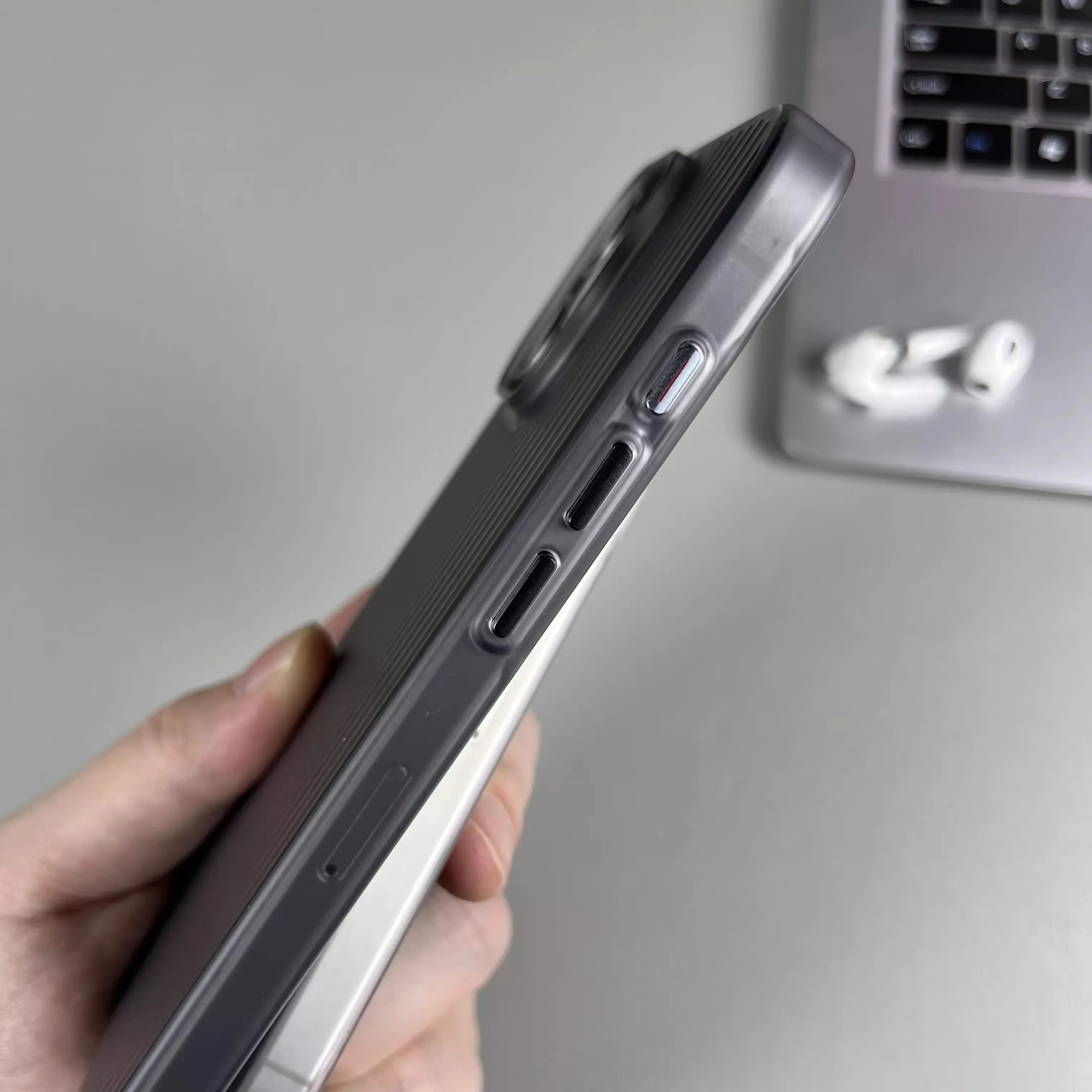 Natural Titanium Phone Case for iPhone
