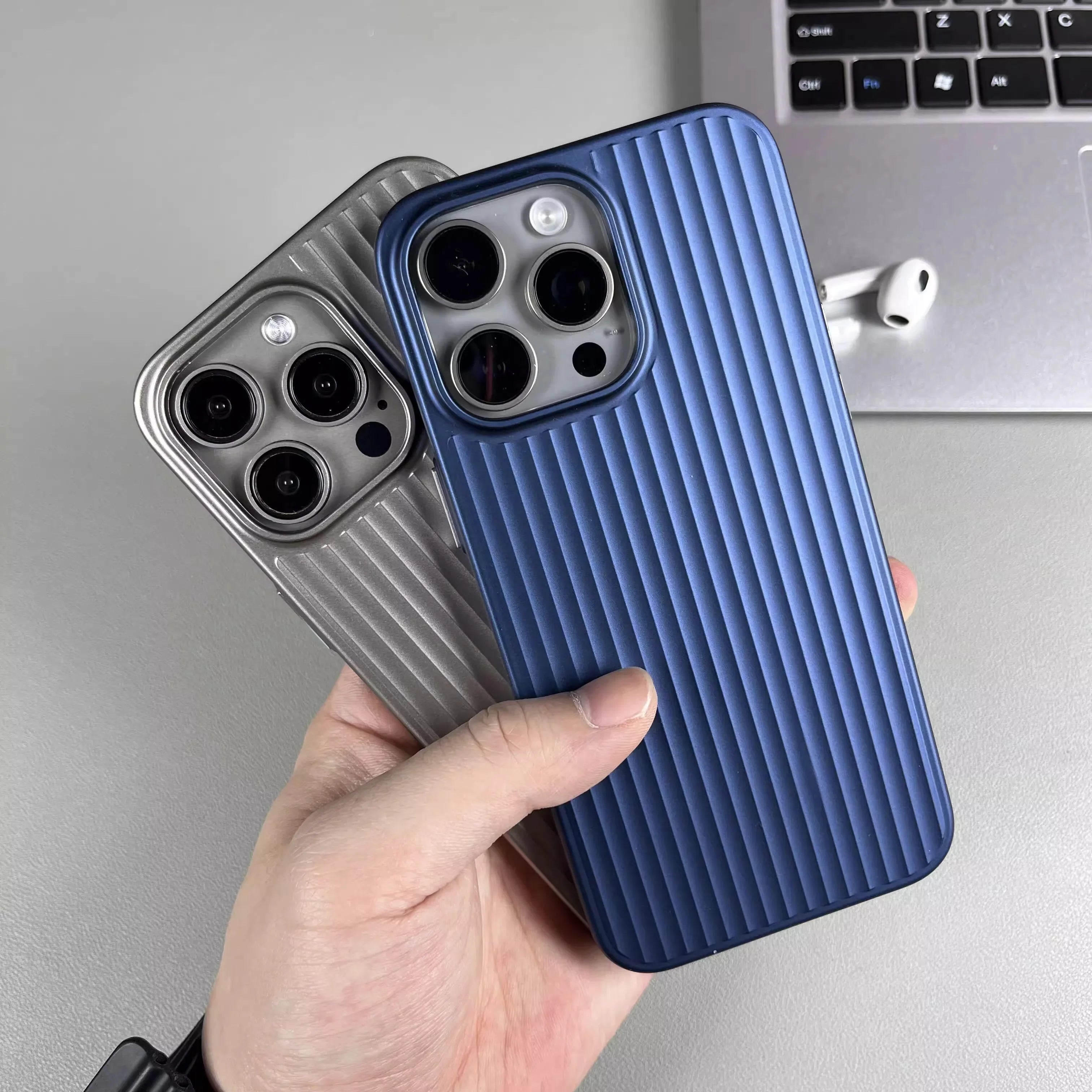 Natural Titanium Phone Case for iPhone
